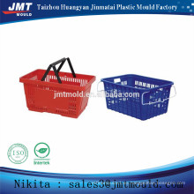 productos para el hogar molde de la cesta de compras de inyección de plástico